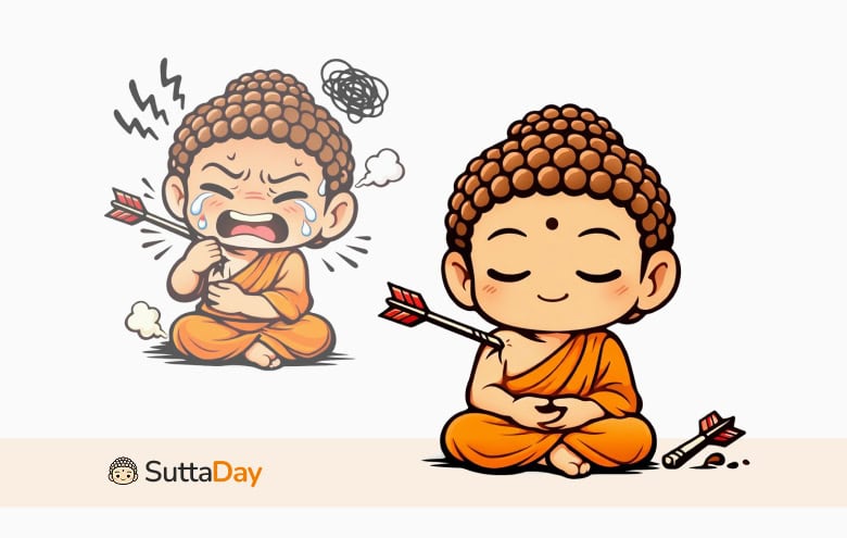 The Two Arrows in Buddhism: Hurt Once or Suffer Twice? (SN 36.6)